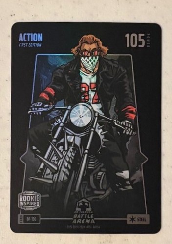 Bo Jackson Battle Arena #BF-130 Action Steel Battlefoil