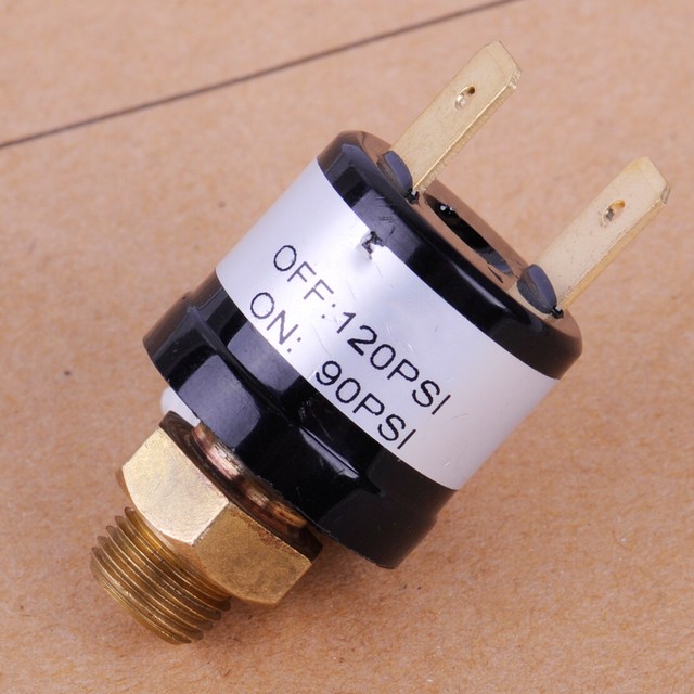 90/120 PSI Air Pressure Control Switch Valve Fit For Compressor Air Horn gl 90/120 PSI Air Pressure Control Switch Valve Fit For Compressor Air Horn gl