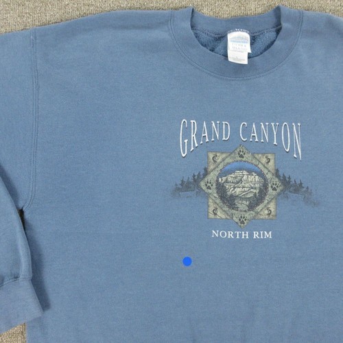 Grand Canyon Pullover Herren Large Blau Fleece Langarm Pullover ' - Bild 10 von 22