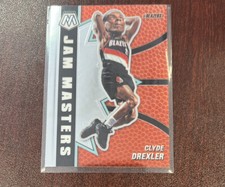 🏀20-21 Panini Mosaic Basketball Clyde Drexler Jam Masters #17 Trail Blazers 🏀