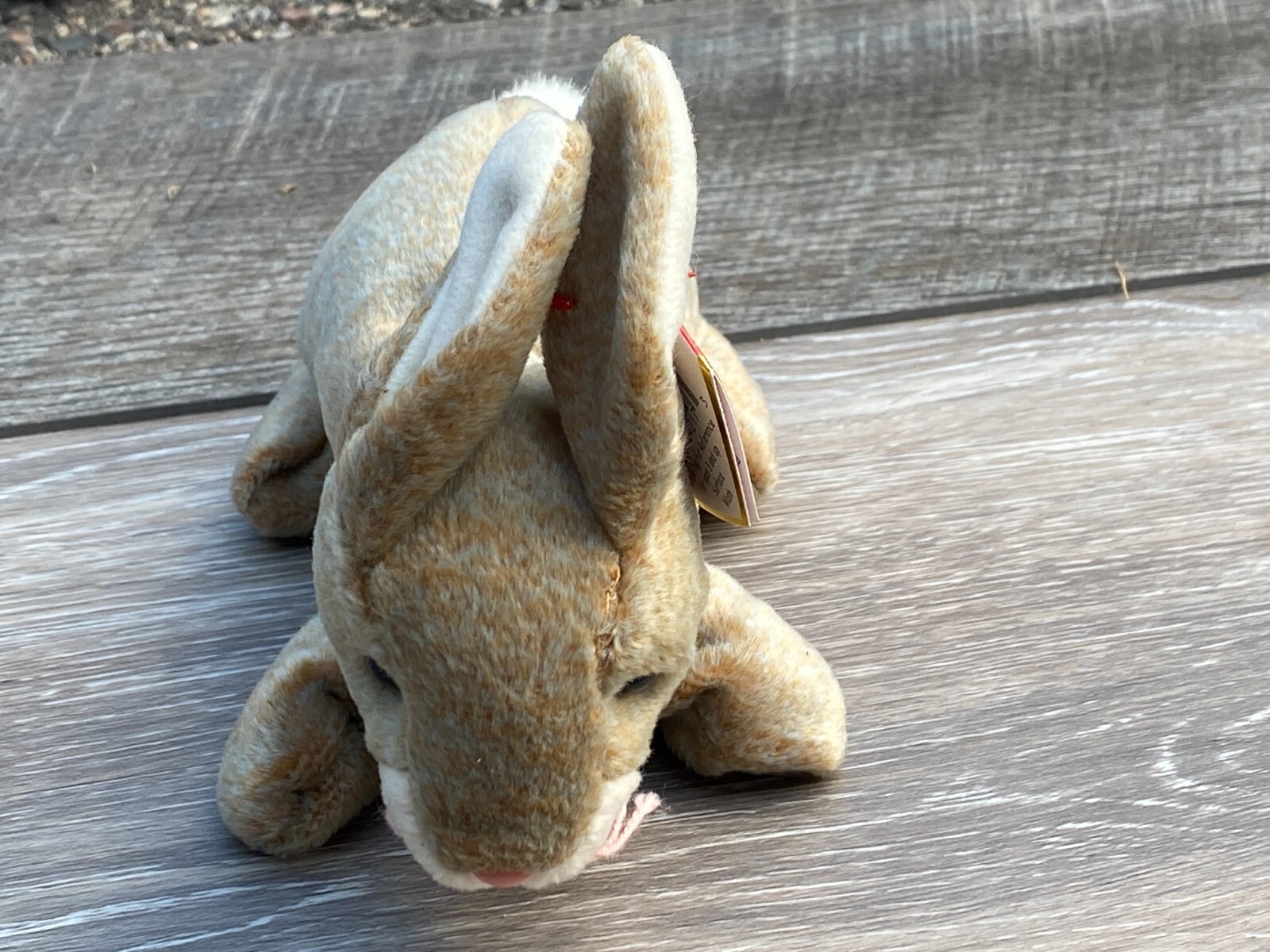 TY Beanie Baby Nibbly The Bunny Retired Stuffed Animal Plush kids ...