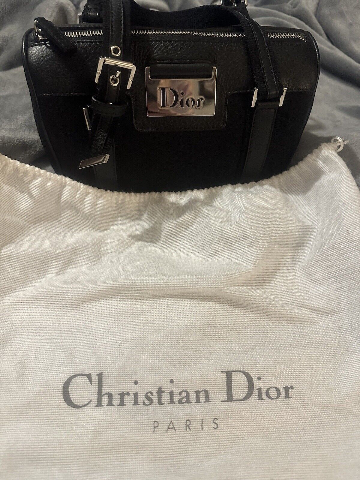 Authentic Dior Diorissimo small Boston Tote (2007) - image 1