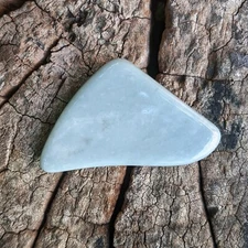 Celestial Blue Jade Freeform Pocket Stone Guatemalan Celeste Jadeite FLMCXL06