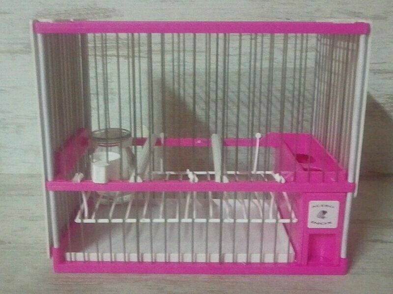 Jaula Concurso Inoxidable C2 - Rosa