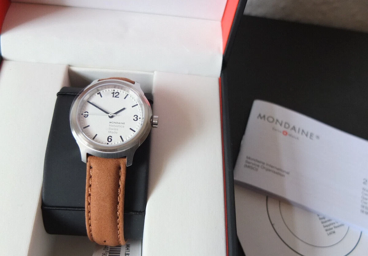 Mondaine clearance watch ebay