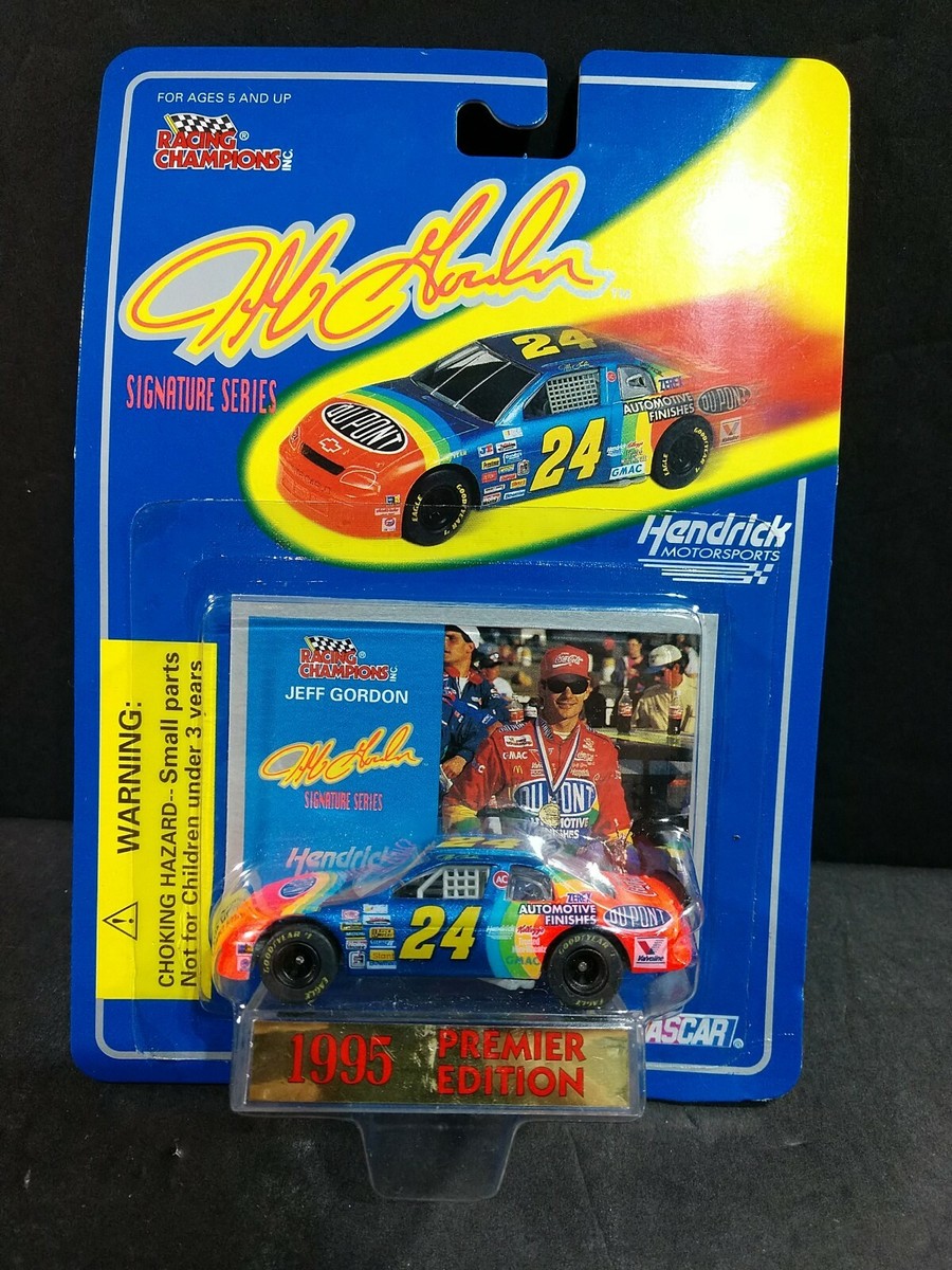 JEFF GORDON #24 Racing Champions SIGNATURE SERIES 1995 Premier 1