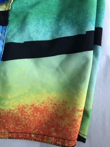 Hang Ten Board Shorts Multicolor Swim Shorts Men’s Size 34 - Picture 4 of 6