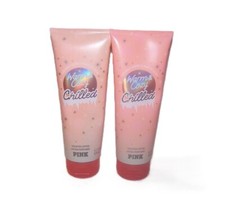 Warm  Cozy Chilled Lotion Victoria's Secret PINK 8 oz each - Lot of 2