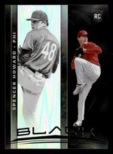2021 Panini Chronicles #12 Spencer Howard Black Card Philadelphia Phillies