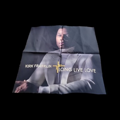 KIRK FRANKLIN - LONG LIVE LOVE 20x20 Canvas 
