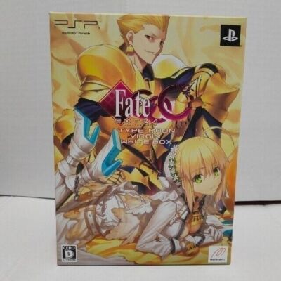 PSP Fate / Extra CCC Type Moon Virgin White Limited Box