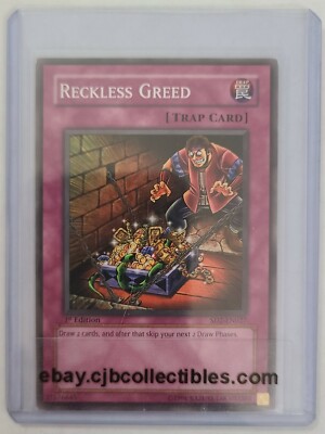 Yu-Gi-Oh! RECKLESS GREED SD2-EN027 1st Edition Structure Deck: Zombie Madness  