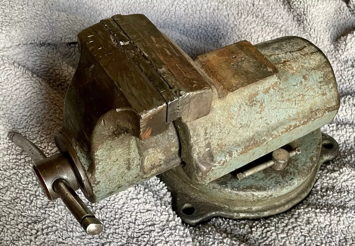 Vintage FPU Machinist Bench Vise 4