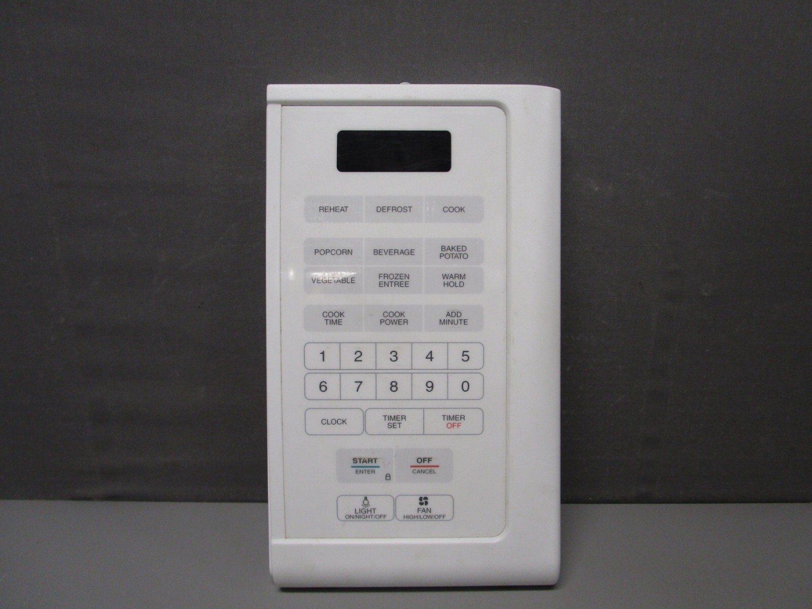 Whirlpool Over-the-Range Microwave Control Panel White No Board 4359479 ASMN-image
