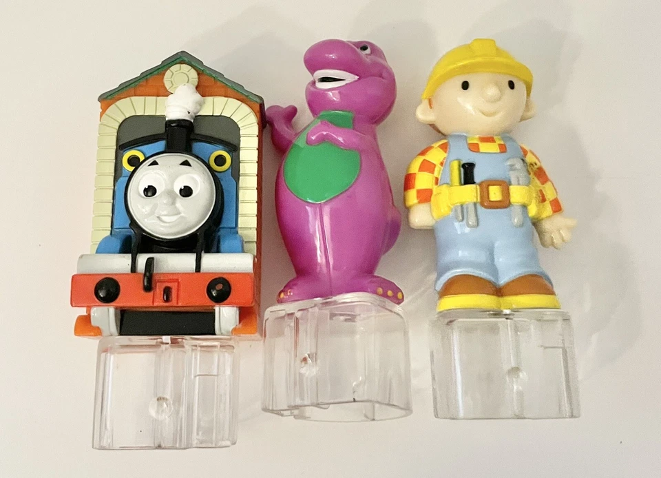 Fisher Price Easy Links Lote de 3 Thomas/Bob el Constructor/Barney Foto 4 de 4