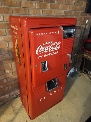 Vintage, Unrestored, Coke vending machine for sale - 1950's | eBay