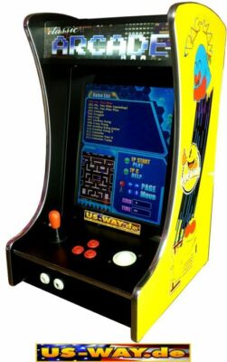 G-288-P Classic Arcade Bartop Games Machine Jamma Thekengerät 19  LCD Monitor
