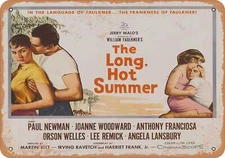 METAL SIGN - Long, Hot Summer (1958) 1 - Vintage Look