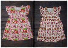 Boutique Strawberry Shortcake Girls Sleeveless Dress