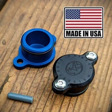 PW50 PW80 Oil Injection Pump Delete Block Off Plug - Made in USA - 6061 Billet