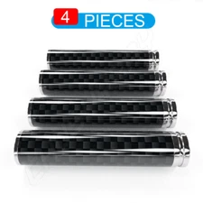 4x Universal Car Interior Door Lock Knobs Aluminum Handle Pull Pin Trim NEW