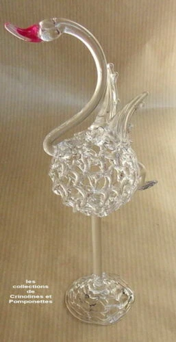 Images et statues d'oiseau de collection oiseau en verre