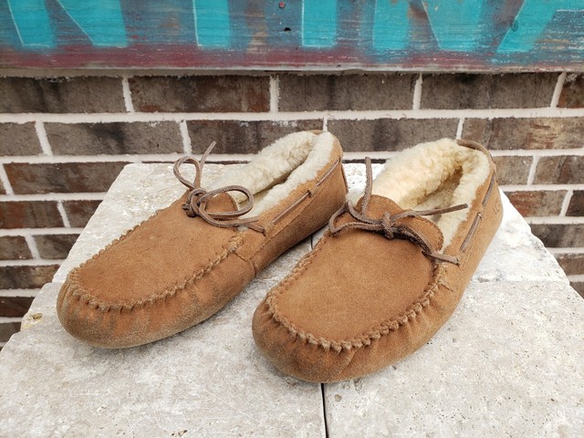 emu moccasin slippers
