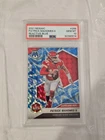 Patrick Mahomes II #288 Reactive Blue Mosaic Prizm 2021 Panini PSA 10