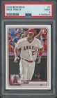 2020 Bowman #1 Mike Trout Mint PSA 9
