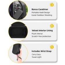 Weatherproof Padded Storage With For Camera Gear