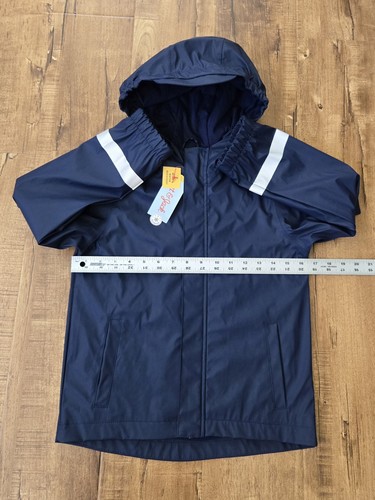NUEVA Chaqueta Cat & Jack Resistente al Viento Agua Niños S 6/7 Parque Infantil Capucha Parka - Imagen 3 de 16