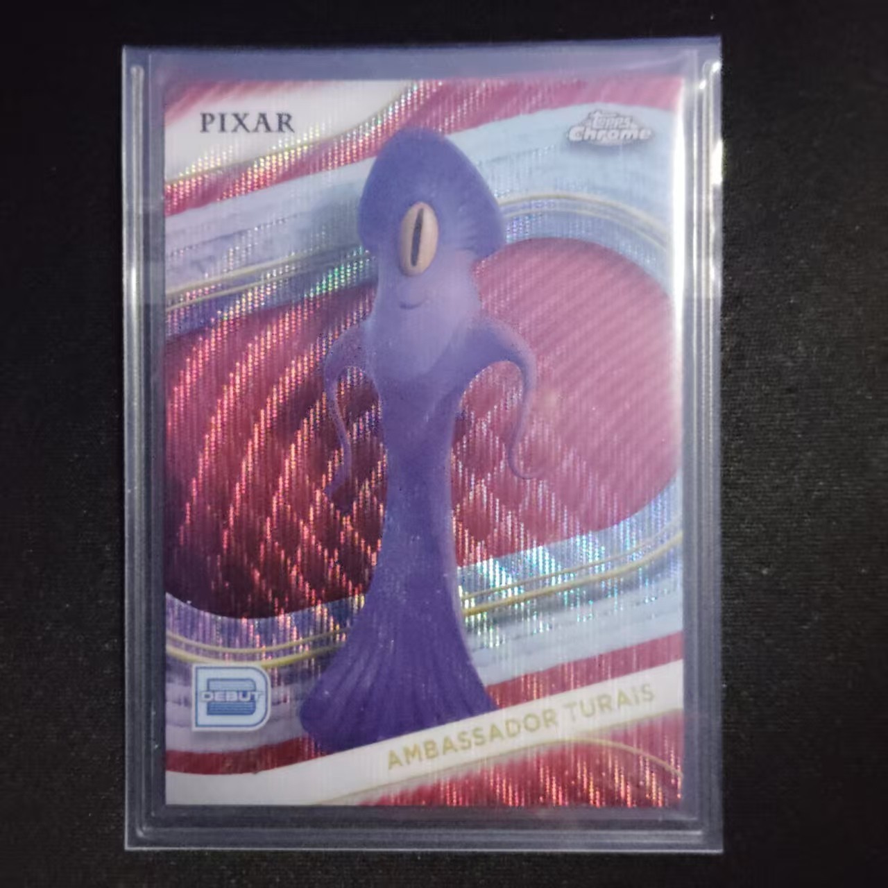🎮2025 TOPPS CHROME DISNEY RED WAVE REFRACTOR 3/5 AMBASSADOR TURAIS #137 SP