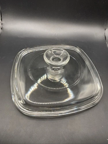Pyrex Corning Ware Glass Lid A-7-C fits 1 quart, 1 1/2 qt & 1 3/4 qt Casseroles