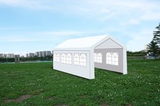 10'x20"Heavy Duty Carport Gazebo,Canopy Garage,Car Shelter w/windows