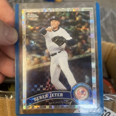 2011 Topps Chrome Xfractor #20 Derek Jeter Yankees HOF