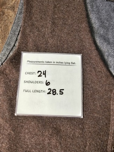 Jos. A. Bank Reserve Wool Blend Vest Men XXL Brown & Gray - Picture 5 of 6