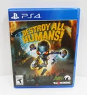 DESTROY ALL HUMANS! Sony PS4 Video Game - Very Good