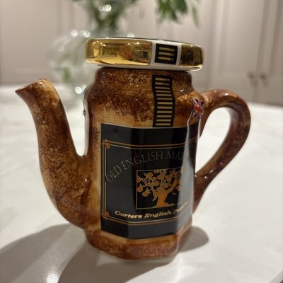 Carters Marmalade Teekanne Old English Konserve Sammlerstück Made in England 