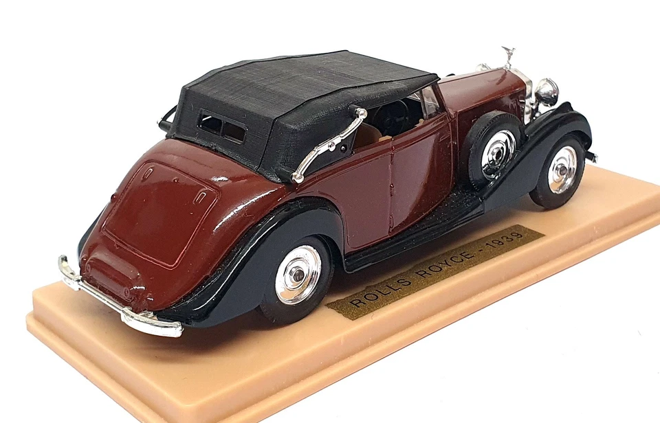 Solido 1/43 Scale Diecast No. 46 - 1939 Rolls Royce - Met. Brown/Black - Image 2 of 4