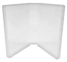 (10) CheckOutStore Plastic Storage Cases for Wood Mounted Rubber Stamps, 2" (...