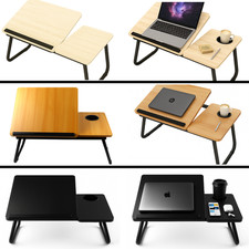 Foldable Laptop Table Bed Sofa Tray Desk Stand Portable Adjustable Lap Table