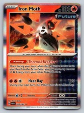 Iron Moth 028/182 Holo Rare Paradox Rift Pokemon Card - NM