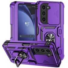 TPU Case For Samsung Galaxy Z Fold 7/6/5 4 Filp3/4/5/6/ Case w/Ring Holder Cover