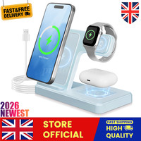 Wireless Charger Dock 3in1 Fast Charging Station For Apple Watch iPhone 17 16 X