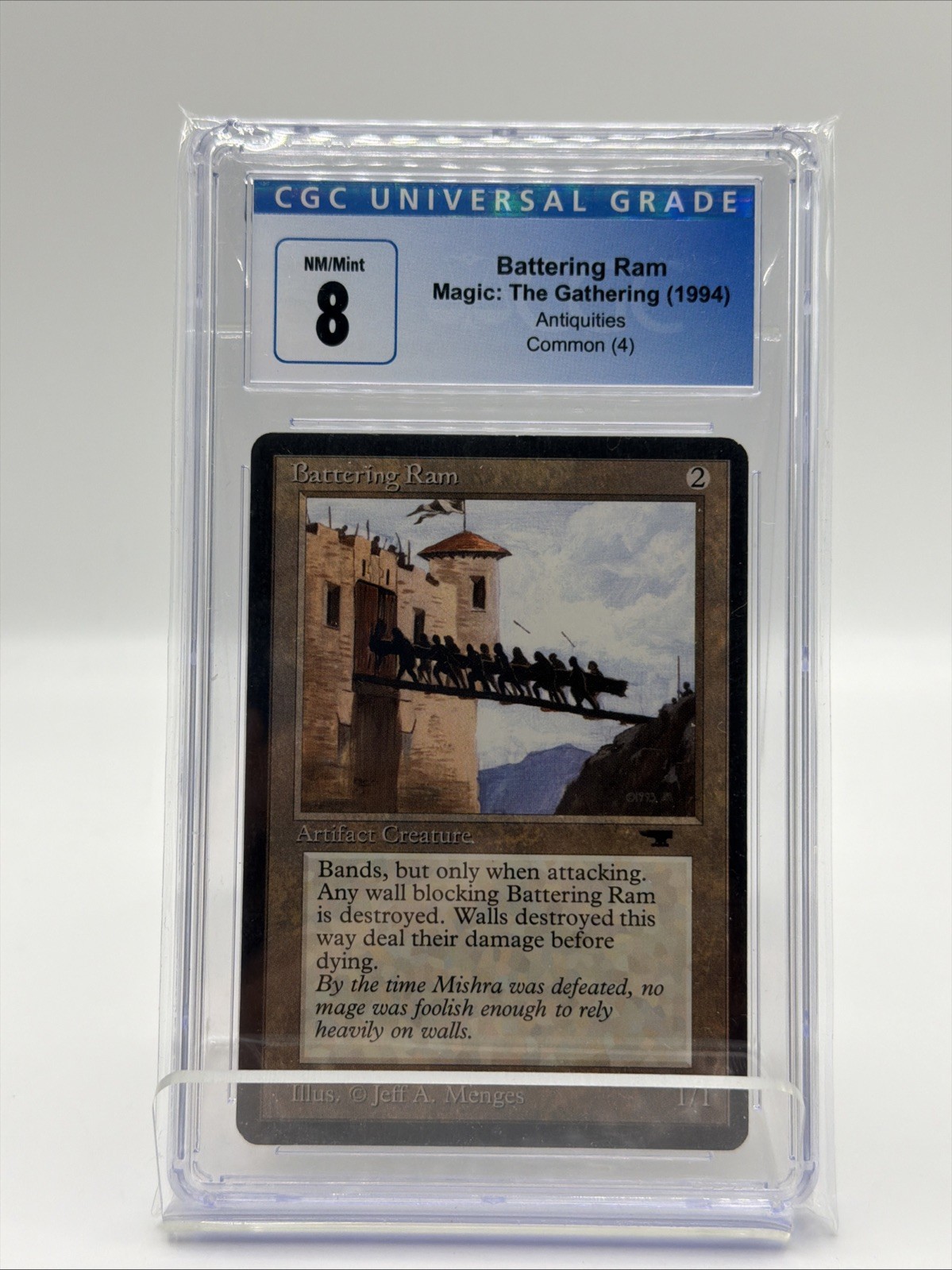 MTG - Antiquities - Battering Ram - Graded - CGC 8 - Vintage