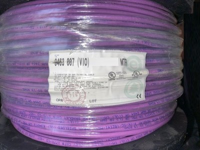 Belden 9463 Violet - Twinax Blue Hose   Cable, 250 Feet