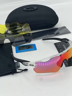 Oakley Radar EV Patn OO9208 Sunglasses Transparent Feet Multicolor Polarized