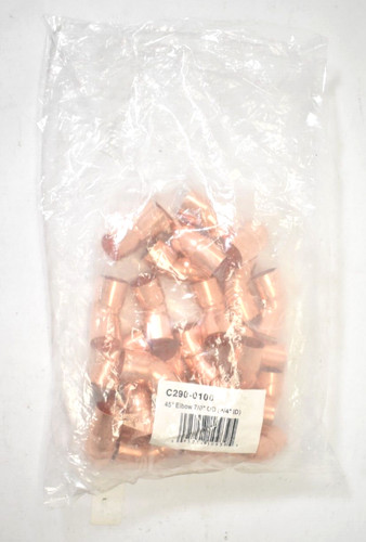 25 Pack Copper Press Elbows 45° 7/8" OD x 3/4" ID C290-0100 Replacements