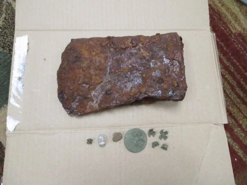 CIVIL WAR Era DUG RELICS & AXE HEAD -Georgia/Chattanooga areas