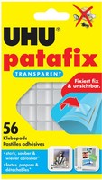 Uhu Klebepads Patafix Wieder AblöSbar Transparent 15 X 12 Mm 56 Klebepads